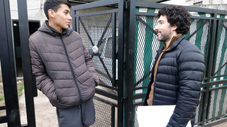 Pablo Alaniz se reunió con vecinos del barrio Santa Rosa